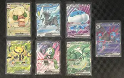 Pokemon TCG Lot 7 EX Full Art Cards from Random Sets. All Cards Shown Mint/NM - Image 1