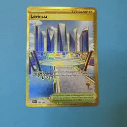 Levincia 244/182 Hyper Rare Destined Rivals Pokemon NM - Image 1