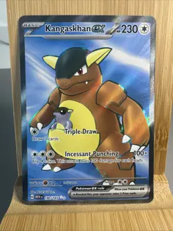 Kangaskhan ex 190/165 Ultra Rare 151 Pokemon Near Mint - Image 1