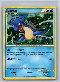 Lapras HGSS14 Promo HGSS Black Star Promos Pokemon Lightly Played - Image 1