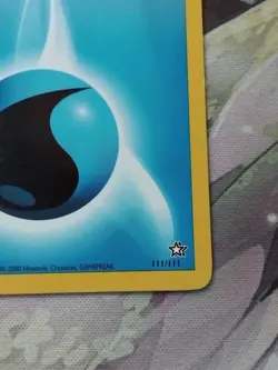 Pokemon TCG Water Energy Neo Genesis 111/111 Regular LP. - Image 5