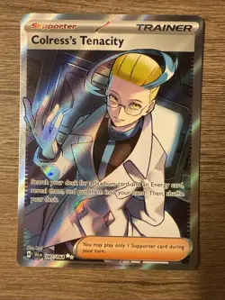 Colress's Tenacity 087/064 Sv: Shrouded Fable Holo Pokemon TCG Never Played - Image 1