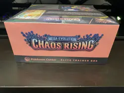 Pokemon TCG Mega Evolution Chaos Rising Pokemon Center Exclusive ETB NEW SEALED - Image 5