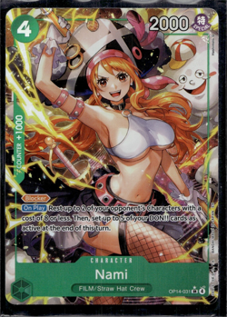 ONE PIECE Nami (OP14-031) (Alternate Art) - The Azure Sea's Seven (OP14) - Image 1