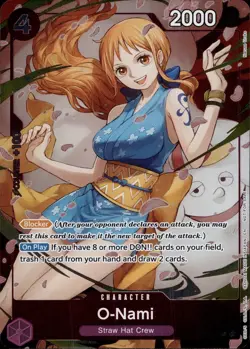 O-Nami ST18-002 Common Extra Booster: One Piece Heroines Edition One Piece NM - Image 1