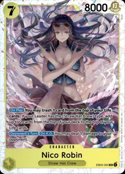 Nico Robin (055) EB03-055 Extra Booster: One Piece Heroines Edition One Piece NM - Image 1
