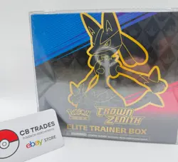 Pokemon TCG Sword & Shield Crown Zenith Elite Trainer Box ETB - Factory Sealed - Image 1