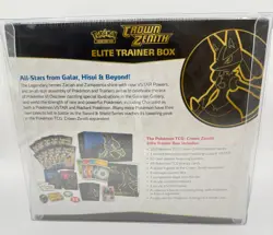 Pokemon TCG Sword & Shield Crown Zenith Elite Trainer Box ETB - Factory Sealed - Image 4