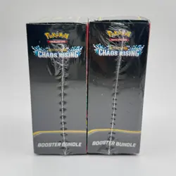 LOT OF 2** Pokemon TCG Mega Evolution Chaos Rising Booster Bundle - EDGE DENT** - Image 5