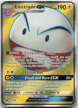 Electrode GX 155/168 Ultra Rare Celestial Storm Pokemon TCG MP - Image 1
