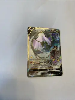 Rayquaza V Alt Art 194/203 Evolving Skies Pokemon Card Near Mint NM - Image 2