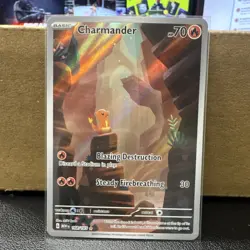 The Pokemon Company Charmander 168/165 SV 151 IR Full Art Holo ENG 70HP - Image 1