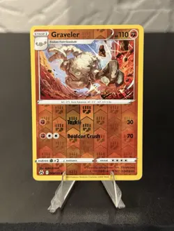 Pokemon - Graveler 068/159 - Reverse Holo - Crown Zenith - NM/M - Image 1