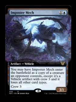 Imposter Mech (Extended Art) 49 R Commander: Kamigawa: Neon Dynasty - Image 1