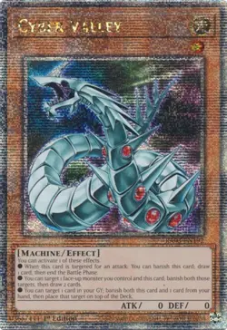 Cyber Valley (Quarter Century Secret Rare)-Quarter Century Secret Rare - 1st ... - Image 1