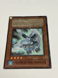Yugioh TCG Elemental Hero Bubbleman YSDJ-EN017 1st Edition Super Rare Unplayed - Image 3