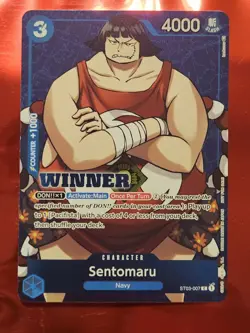 Sentomaru (Tournament Pack Vol. 3) [Winner] - One Piece ST03-007 (OP-PR) NM - Image 2