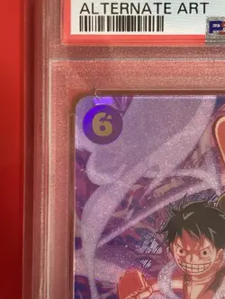 PSA 10 Monkey D Luffy SEC EB02-061 Parallel Anime 25th collec One Piece Japanese - Image 2