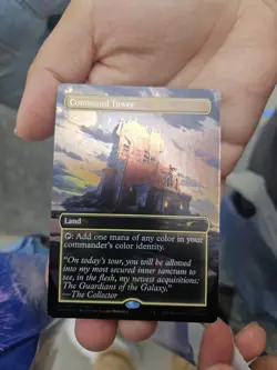 MTG Command Tower 0001 Marvel Super Heroes Exclusive Promo Foil 2026 NM - Image 1