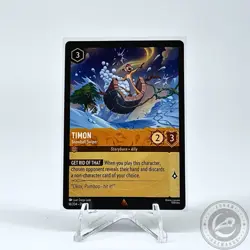 Timon - Snowball Swiper 16/204 Rare Winterspell Disney Lorcana TCG - Image 2