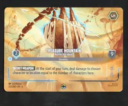 Disney Lorcana Treasure Mountain - Azurite Sea Island (Enchanted) - Azurite Sea - Image 1