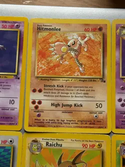 Pokemon Fossil Non Holo Rare Pokemon Card Bundle 21/62 18/62 22/62 29/62 23/62 - Image 3
