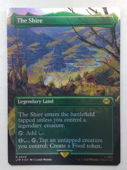 The Shire 345 Foil LOTR Magic The Gathering - Image 1