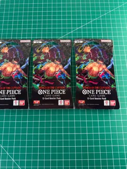 Lot (6) -One Piece TCG OP-06 Wings Of The Captain 12-Card Sleeved Boosters Read* - Image 4