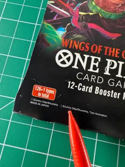 Lot (6) -One Piece TCG OP-06 Wings Of The Captain 12-Card Sleeved Boosters Read* - Image 5