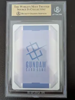 🚨🚨ERROR LABEL🚨🚨 Gundam Card Game GD01-16 Jegan C+ Tournament Winner Pack 01 - Image 3