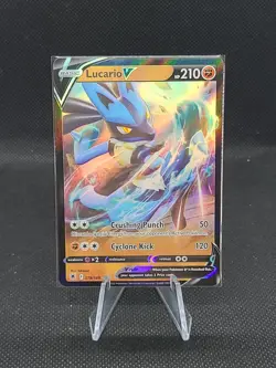 Pokemon Card Lucario V 078/189 Astral Radiance Near Mint - Mint - Image 1