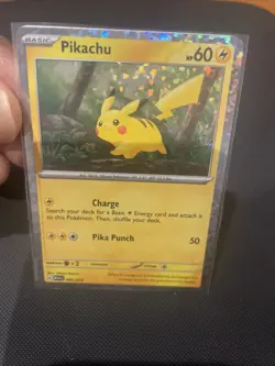 Pokemon Pikachu McDonald's Promo Card 002/015 Promo 2024 - Image 2