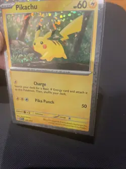 Pokemon Pikachu McDonald's Promo Card 002/015 Promo 2024 - Image 3