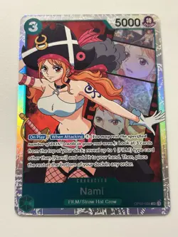 Nami OP02-036 SR Paramount War One Piece Card - Image 1