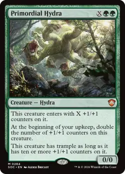 Primordial Hydra M Commander: Secrets of Strixhaven 284 NM - Image 1