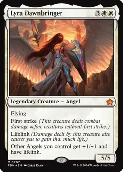 Lyra Dawnbringer 707 Foil M Foundations NM/LP - Image 1
