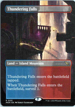 Thundering Falls (Borderless) 331 R Murders at Karlov Manor NM - Image 1