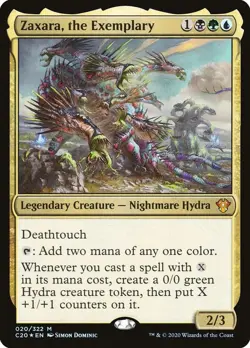 Zaxara, the Exemplary 20 Foil M Commander 2020 NM/LP - Image 1