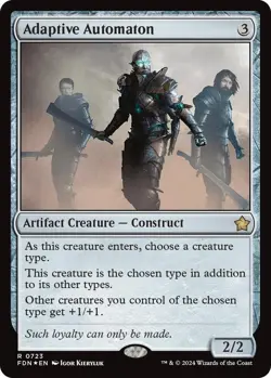 Adaptive Automaton 723 Foil R Foundations NM/LP - Image 1