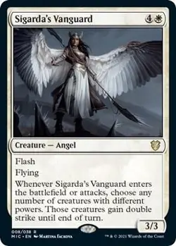 Sigarda's Vanguard 8 R Commander: Innistrad: Midnight Hunt NM - Image 1
