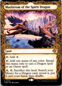 Maelstrom of the Spirit Dragon (Showcase) 326 R Tarkir: Dragonstorm NM - Image 1