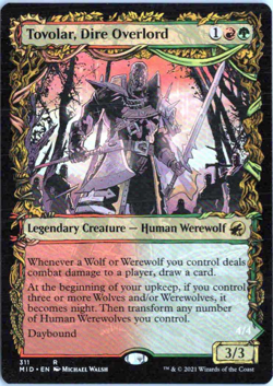 Tovolar, Dire Overlord (Showcase) 311 R Innistrad: Midnight Hunt NM - Image 1