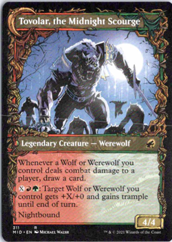 Tovolar, Dire Overlord (Showcase) 311 R Innistrad: Midnight Hunt NM - Image 2