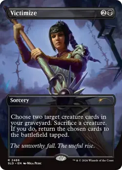 Victimize D&D Secret Lair NM MTG - Image 1