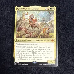 Gishath, Sun's Avatar The Lost Caverns of Ixalan Regular Near Mint - Image 1
