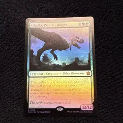 Ghalta, Primal Hunger Foundations Foil Near Mint - Image 1