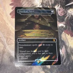 Shards Of Narsil Thorn Of Amethyst X1 Mtg Lord Of The Rings Nm Surge Foil - Image 1