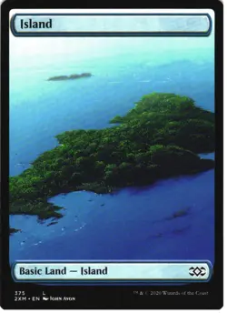 ISLAND (375) 375 LAND DOUBLE MASTERS MAGIC: THE GATHERING LP - Image 1