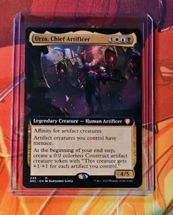 Urza, Chief Artificer (REGULAR) x1 - MTG The Brothers' War Commander BRC #49 - Image 1
