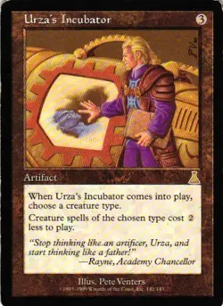 URZA'S INCUBATOR 142 RARE URZA'S DESTINY MAGIC: THE GATHERING LP - Image 1